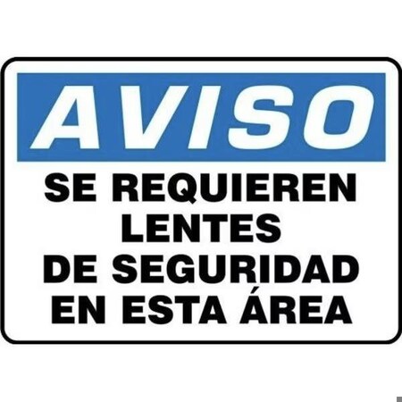 Accuform OSHA NOTICE Safety Sign SAFETY SHMPPE854VA SHMPPE854VA